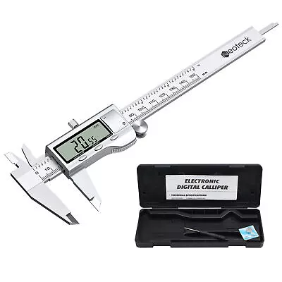 Neoteck 0-6  Digital Vernier Caliper Stainless Steel Gauge Micrometer Measuring • $23.95