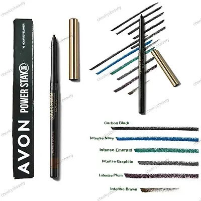 Avon Power Stay Eyeliner 16 Hours Intense Colour Waterproof  Choose Your Shade • £5.99