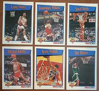 1991 Hoops Slam Dunk Champion Set 1-V1 Michael Jordan LIST PRICE $15 • $8