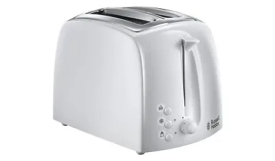 £19.99 • Buy Russell Hobbs Textures 2 Slice Toaster White