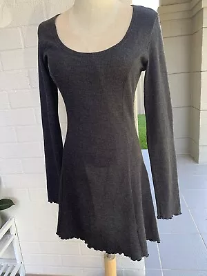 Glassons Size 6 But More Of An 8 Long Sleeve Cotton Dress  • $13.99