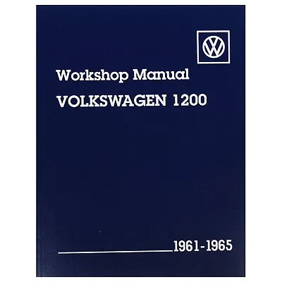 1961-1965 Volkswagen Beetle & Ghia Workshop Manual By Bentley Publishers • $194.95