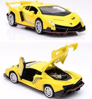 1:32 Lamborghini Veneno Sport Car Pullback Car Vehicle Diecast Collection Toy • $26.36