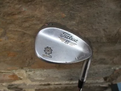 RH Titleist Vokey SM5 Tour Chrome 60° Lob Wedge Steel Shaf 60-04 L Grind • $34.99