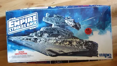 MPC Star Wars STAR DESTROYER The Empire Strikes Back 15  Sci-Fi Model Kit # 8915 • $40