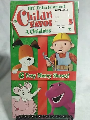 Children's Favorites Christmas Treasure Barney Angelina Kipper  Rare VHS NEW • $35.99