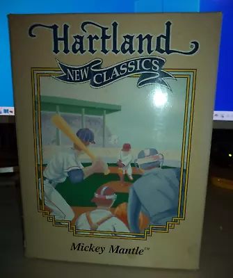 2002 Hartland New Classics Cooperstown Collection Yankees Mickey Mantle Figurine • $54.99