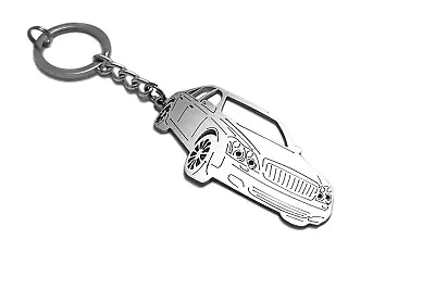 Stainless Steel Keychain 3D Car Body Lase Cut Key Ring Fit Maybach 5762 (W240) • $25.99