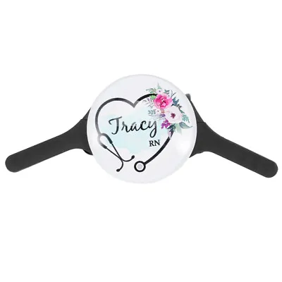  Crystal Stethoscope Name Tag Nurse Nursing Student Id Charm Accessories • $6.72