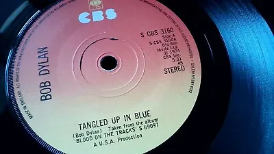 £20 • Buy Bob Dylan 7 Inch   Vinyl Single Tangled Up In Blue A1  B1