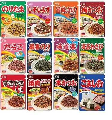 Marumiya Furikake Series Noritama Bonito Ume Etc Japan • $2.48