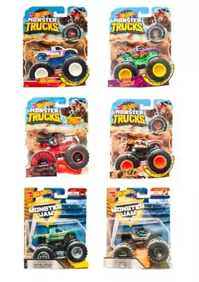 Hot Wheels Monster Trucks / Jam - You Pick - AvengerRacingBone Shakeretc  New • $13.97