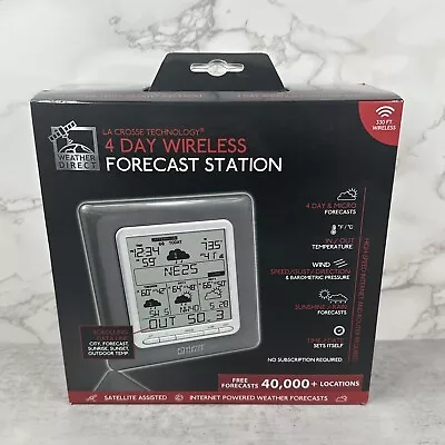 La Crosse Technology 4 Day Wireless Forecaster Weather Station WD-3307U RETIRED • $19.95