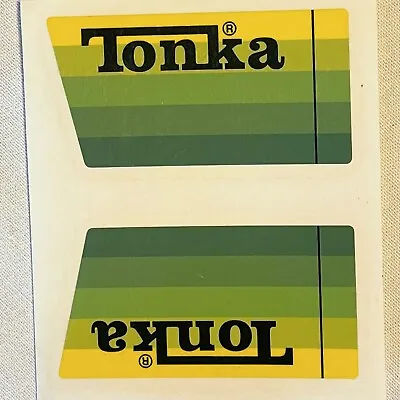 Custom Replacement Stickers Decals #13190 Tonka Dump Truck - Waterproof Vinyl • $11.95