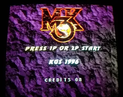 *** Mortal Kombat 3 SEGA Genesis Arcade PCB Jamma RARE!!*** • $290