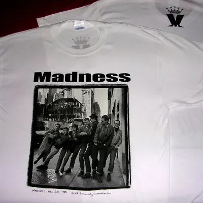 Madness - Size Medium - Official  Madness In New York  T Shirt - Mint Kix79 • £12.50