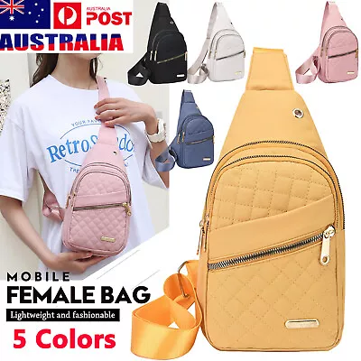 $17.99 • Buy Outdoor Cross Body Shoulder Bag Anti-theft Pouch Small Sling Backpack Chest Bag