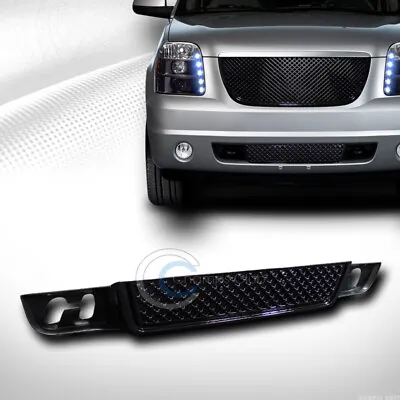 Fits 07-14 GMC Yukon/XL/Denali Glossy Black Mesh Front Lower Bumper Grill Grille • $61.95