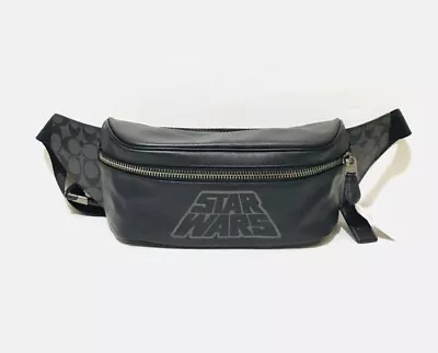 COACH × Starwars Waist Bag Leather BLK H1957-F79948 • $175