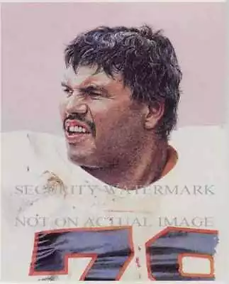 Anthony Munoz Cincinnati Bengals Corning Art 12x14 LE • $24.99