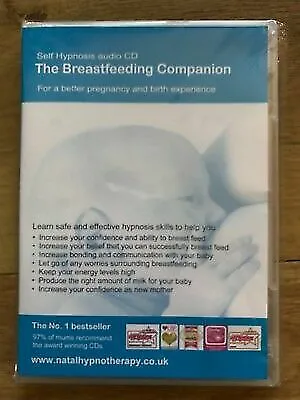 The Breastfeeding Companion CD Natal Hypnotherapy Maggie Howell - HYPNOBIRTHING • £3.99