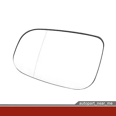 Car Left Driver Heated Mirror Glass W/ Plate Fits For Volvo S80 V60 C30 - 1pcs • $16.91