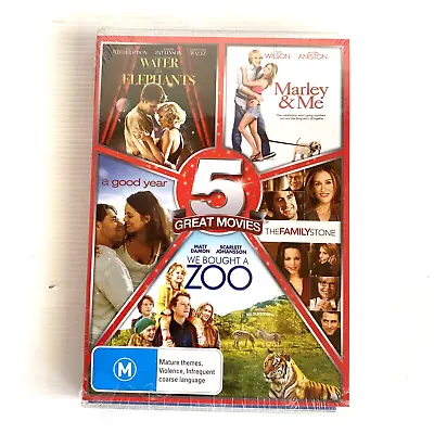£10.76 • Buy Movie Night Selection - 5 Great Movies DVDs New Sealed Region 4 PAL Free Oz Post