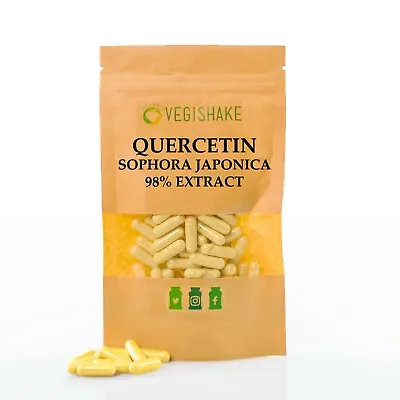 Quercetin Sophora Japonica 98% Extract Capsules • £15.99