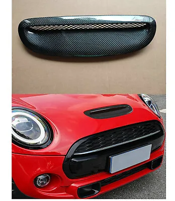 REAL Carbon Fiber Hood Scoop Air Vent Trim For MINI Cooper S JCW F54 F55 F56 F57 • $119.06