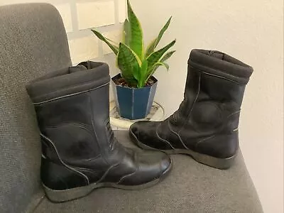 Vendramini 480 Italian Vera Gomma Black Leather Riding Boots Sz 39-GREAT! • $36