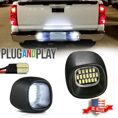 For Chevy S10 GMC Sonoma Blazer Jimmy 18-SMD LED License Plate Light Tag Lamp • $15.29