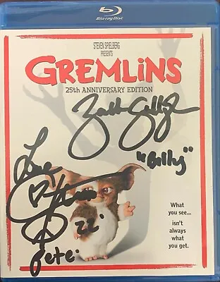 Corey Feldman Zach Galligan Signed Inscribed Blu-Ray Cover Gremlins JSA Witness • $239.99