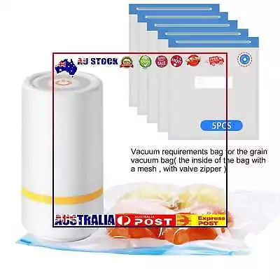 5pcs Vacuum Food Seal Bags Food Compression Pouch Fresh-keeping Saver (30x34cm)  • $9.68