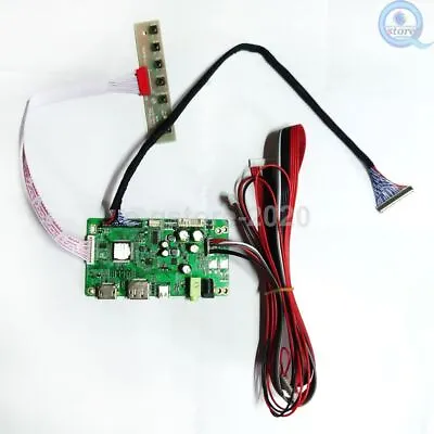 HDMI+DP+USB-C LCD Controller Driver Board Monitor Kit For LM40SAMFHD700AG25WV • $27.55
