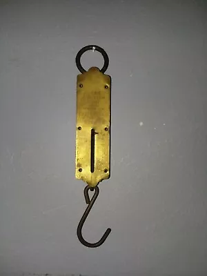 Vintage John Chatillon & Son 25lb Hand Held Hanging Scale Lot J • $19.39