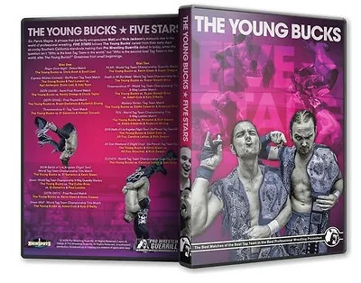 £20.99 • Buy Official PWG Pro Wrestling Guerrilla - Young Bucks - Five Stars (2 Disc Set) DVD