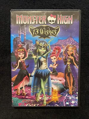 Monster High 13 Wishes (DVD 2013) • $7