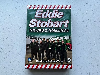 Eddie Stobart Trucks & Trailers 3 Complete Series Three DVDs Brand New & Sealed • £6