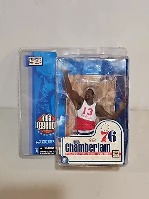 Mcfarlane Nba Legends Series 1 76ers Hof C Wilt Chamberlain Figure Sealed • $20.40