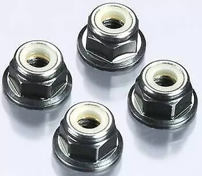 Tekno TKR1213 RC M4 Aluminum Serrated Locknut (4) Gun Metal SCT410 • $14.06