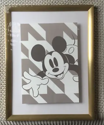Kelly Hoppen - Graham & Brown Mickey Mouse Wallpaper Picture Sample No Frame • £8.99