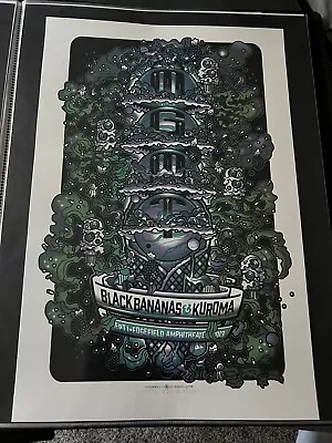 🔥🔥SALE🔥🔥 MGMT Troutdale Poster Guy Burwell Edgefield Amphitheater 2013 S/N • $50