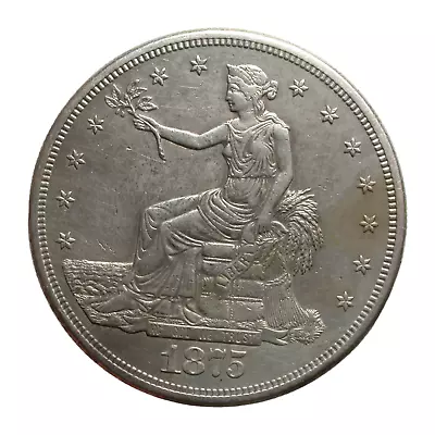 1875-S Seated Trade Dollar • $425