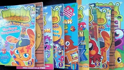 Moshi Monsters 11-Book Mega Pack Sunbird UK Imports *Titles In Photos* • $59.86