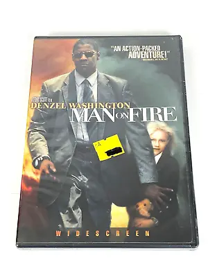 Man On Fire (2004) DVD Denzel Washington Christopher Walken Widescreen NIB (A1) • $8.54