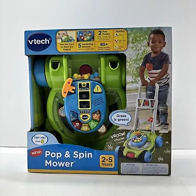 VTech Pop & Spin Mower Push Toy Lights And Sounds • $22