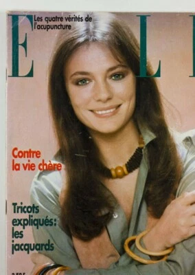£95 • Buy Jacqueline Bisset BIANCA JAGGER Marisa Berenson JEAN PAUL BELMONDO Elle Magazine