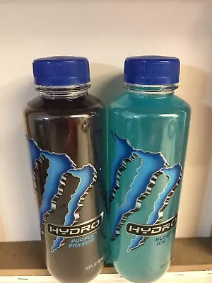 Monster Energy Drink Hydro 16.9oz Bottled In Purple Passion & Blue Ice • $39.99