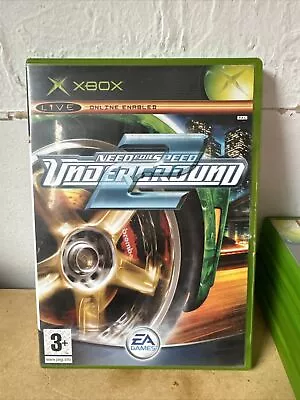 Need For Speed: Underground 2 Original Microsoft XBOX Complete In Box • £11.99