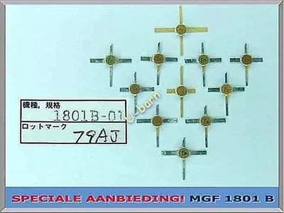 MITSUBISHI MGF1801  RF TRANSISTOR MICROWAVE POWER GaAs FET RH • $11.80